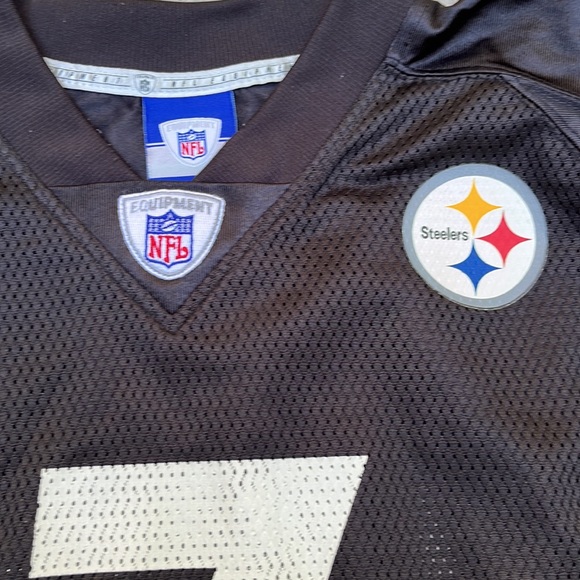 ROETHLISBERGER 7 Pittsburg, Steelers, NFL equipment Reebok jersey. Size 2 XL. - Picture 2 of 8